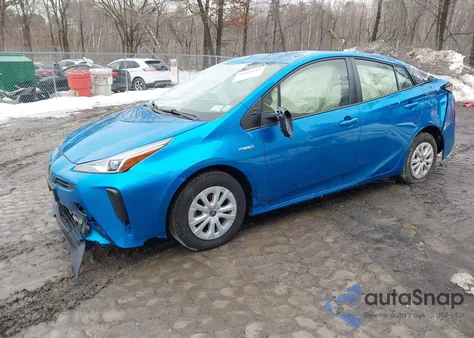 2019 Toyota Prius L Eco from USA, damaged, VIN JTDKARFU2K3100199